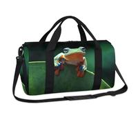 Javan Tree Frog Borsone sportivo a forma di rana, per il fine settimana, borsa da viaggio, palestra, borsone per bambini, ragazze, ragazzi, donne, uomini