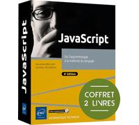 JavaScript - Coffret 2 livres : De l'apprentissage à la maîtrise du langage (6e édition)
