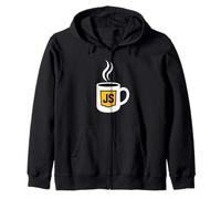 Javascript Dev - Tazza da caffè codice Felpa con Cappuccio