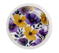 JAVENPROEQT 12 pomelli in cristallo da 35 mm, per porte, armadietti, maniglie con vite per cassetti, armadi, casa, camera da letto, camera da letto, decorazione per la camera dei bambini, motivo