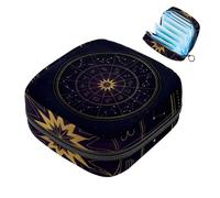 JAVENPROEQT Borsa portatile per assorbenti igienici, coppetta mestruale, borsa per assorbenti mestruali femminili, per ragazze adolescenti, kit per primo ciclo mestruale, bradipo dolce sogno,