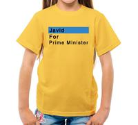 Javid Per Prime Ministro - T-Shirt - Pm Tory Conservatore Sajid
