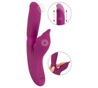 Javida - Vibromassaggiatore 4in1 per Punto G e Clitoride (Viola)