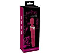 Javida Massage Wand Warming & Thrusting Vibe Red