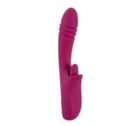 Javida Licking & Thrusting - vibratore leccante e spingente (viola)