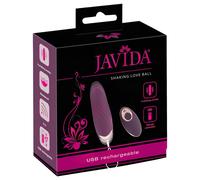 Javida Uovo Vibrante Radiocomandato con Movimento Pulsante (viola)