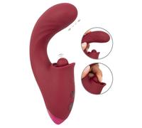 JAVIDA - Stoßvibrator con stimolatore del clitoride a percussione 1 St