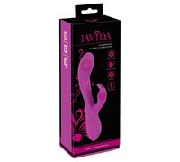 Vibratore Rabbit Pulsante Javida con 3 Motori per Punto G e Stimolazione Clitoridea (viola)