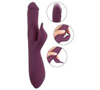 Javida 3 Function Rabbit Vibrator Thrusting, Rotating & Vibrating Purple