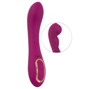 Javida - Vibratore pompabile a 2 punti (viola)