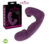 Javida Vibratore Multifunzione con Vibrazione Punto G e Stimolazione Clitoride