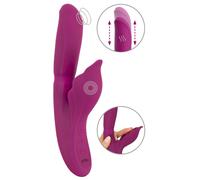 Javida - Vibromassaggiatore 4in1 per Punto G e Clitoride (Viola)