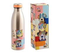 Javier Cani e Gatti - Bottiglia Termica Riutilizzabile in Acciaio Inox da 0,5 L