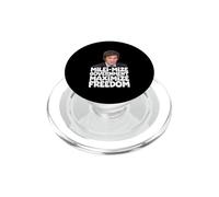 Javier Milei Capitalismo Citazione Massimizzare la libertà PopSockets PopGrip per MagSafe