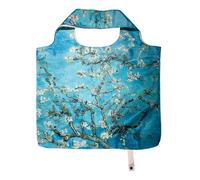 Javier Van Gogh Mandorli - Borsa della spesa pieghevole e riutilizzabile di grande capacità