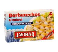 JAVIMAR - Confezione da 9 conchiglie a forma di cuore, 63 g, colore: naturale
