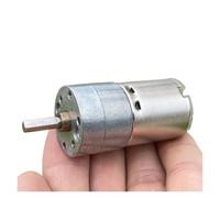 JAVJIYAI 25GA-260 25mm Gear Electronic Starter DC 6V 9V 12V 32RPM Sow Speed Large Torque Reduction Gear Motors with Metal Gearbox Wheel Toy Robot