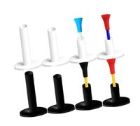 Javoryxh 12 Lotti Step Down Golf Tees Big Cups Durevolezza Adatto A Vari Livelli Abilità Antiscivolo