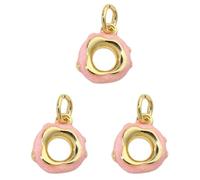 Javoryxh 3 Caramelle Dolcetti Pendenti Collana Torta Sofisticato Cuore Funghi E Gelati Pendenti per Collane Gioielli Colorati