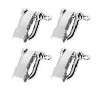 Javoryxh 4 Zinco In Lega Grillo Ombrello Corda Fibbia Regolabile D Sopravvivenza D Forma Ombrello Braccialetto Corda Lega Paracord Fibbia