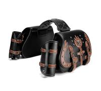 Javoryxh Borse Laterali Per Impermeabili E Accattivanti Borse Laterali Con Estetica Punk Per Appassionati Pendolari Look Distintivo Borsa Da Facile Da Installare