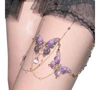 Javoryxh Cavigliera A Strati Con Perline Metalliche E Lacci A Nastro Per Abiti Casual O Festivi. Gioielli Per Corpo In Pizzo Gotico