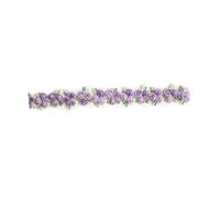 Javoryxh Collana regolabile e alla moda sofisticata con fiore ricamato impiombato al collo elegante gioielli in pizzo
