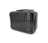 Javoryxh Custodia rigida per quadricottero PC per UAV borsa da viaggio impermeabile e antiurto, Nero