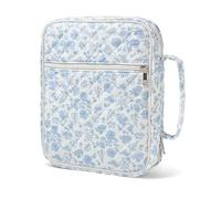 Javoryxh Elegante Borsa Trapuntata Regalo Cristiano Con Scomparti Interni Cerniere Sicurezza Tasca Per Penne Protezioni Da Viaggio Essenziali Per Le Scritture Religiose Del Telefono