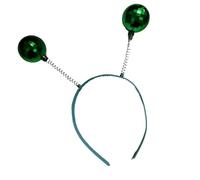 Javoryxh Fascia per capelli da regina per cosplay con due palline scintillanti, decorazione per capelli, per feste e occasioni