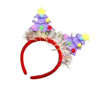 Javoryxh Festeggia le vacanze con la fascia unisex dell'albero di Natale per donne e bambini, accessorio natalizio per giovani e vacanze