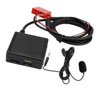 Javoryxh Interfacce Stereo per Auto in Plastica Che Supportano La Comunicazione Vivavoce E L'uscita dei Bassi Migliorata W163 BE2210 Cavo Microfono Comfort Guida