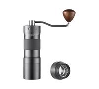 Javoryxh Macinacaffè Manuale in Acciaio Inossidabile Ruvidità Regolabile Mulino A Manovella Portatile per Viaggi in Ufficio Domestico Mulino Manuale in Acciaio Inossidabile