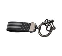 Javoryxh Portachiavi In lega A Tema Bandiera Americana Per Auto In Pelle Premium Appassionati Auto E In metallo Conducenti