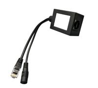 Javoryxh Potere ad alta velocità sopra l'adattatore del separatore di Ethernet per l'input di DC12-30V e la connettività di Ethernet per i sistemi solari della batteria