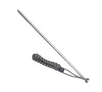 Javoryxh Puntatori per Asta Rumore in Leghe Alluminio con Cordino da Polso Dispositivo Segnalazione Subacquea Aragoste Bastone Immersione Subacquea Shaker Cordino Rumore