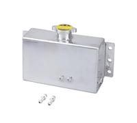 Javoryxh Serbatoio Riempimento Espansione del Liquido Refrigerante Universale Durevole in Alluminio da 1 Litro Troppopieno Raccolta Olio Tanica Raccolta del Carburante