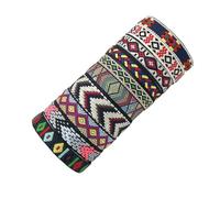 Javoryxh Set di 10 versatili braccialetti intrecciati fatti a mano in stile bohémien colorato intrecciato amicizia catena a mano gioielli da donna