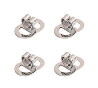 Javoryxh Stabilizzatori per Orecchini A Forma 8 Cerchi Grandi Presa Dorso Morbido in Oro/Argento Accessori Supporto Gioielli Tappo Orecchio in Oro/Argento