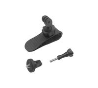 Javoryxh Supporto Per Clip Alette Parasole Auto Design ABS Inclinabile A 90 Gradi 1/4 Filettatura Action Camera Installazione Supporto Clip Alette Parasole Auto