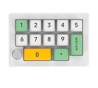 Javoryxh Tastiera numerica meccanica di grado professionale Personalizza i pulsanti di programmazione macro per soddisfare le tue preferenze tastiere