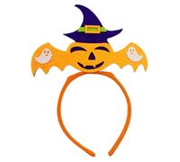 Javoryxh Teen Skull Pumpkin Heads Forma Fasce Donna Studente Cosplay Anime Personaggio Incontri Hairband Carnevale Cerchietto per capelli