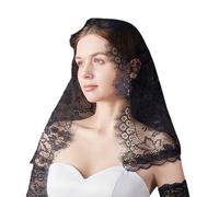 Javoryxh Velo Fiori Per La Partecipazione Matrimonio In Chiesa Foulard Hijab Mantiglia Copricapo In Pizzo Per Eventi Religiosi Raccolta Cerimonia Nozze