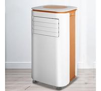 JAVPTAV Condizionatore d'Aria Portatile, Ventilatore di Raffreddamento 3-in-1 e deumidificatore con 2 velocità, 3 modalità, Timer 24h, unità di Aria condizionata oscillante per Camera da Letto