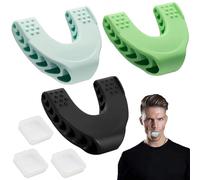 Jaw Exerciser 3 pezzi di Allenamento Mascella, Mandibola Allenamento per Uomini e Donne, 3 livelli di Jawline Exerciser, Jaw Trainer Allenatore Mascella, per Miglioramento Della Linea Mascella