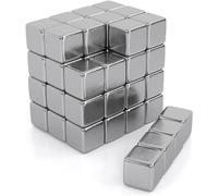 JAWA Magnetic Cube 5mm - 50 Magneti al Neodimio Extra Forte - Anti Stress Cube Magnet - Premium Magnetic Cube - Whiteboard and Fridge Magnets - Cube magnetico