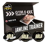 JawBlocks™ - Face Gym and Jaw Exerciser for Men & Woman [3 levels 6pcs kit] powerful Jawline shaper | double chin reducer | jawline exerciser| double chin eliminator| face lift device for a alpha jaw