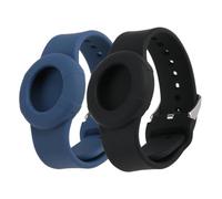 Jawfait Accessori per medaglione da crociera principessa, cinturino in silicone impermeabile regolabile per contenere medaglione oceanico di carnevale, resistente e non dannoso per la pelle (2 colori