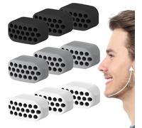 Jawline Exerciser, 12 pezzi Mascella Allenamento, Esercizio Mascella, Jaw Trainer, Esercizi per i Muscoli Facciali, Mascella Allenatore Esercizi, Esercizi per i Muscoli Facciali