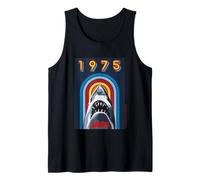 Jaws 2025 1975 Design retrò squalo Canotta